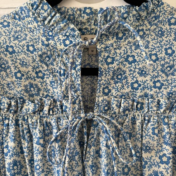 Sea New York Ida Short Sleeve Blouse Size Medium - Picture 4 of 6